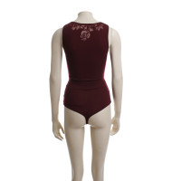 Wolford Sleeveless body in Bordeaux