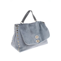 Zanellato Handtasche aus Pelz in Blau