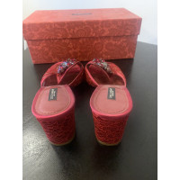 Dolce & Gabbana Sandalen in Rood