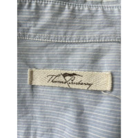 Thomas Burberry Top Cotton in Blue