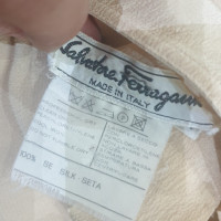 Salvatore Ferragamo Knitwear Silk in Cream