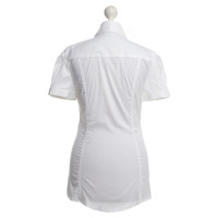 Patrizia Pepe blouse à manches courtes en blanc