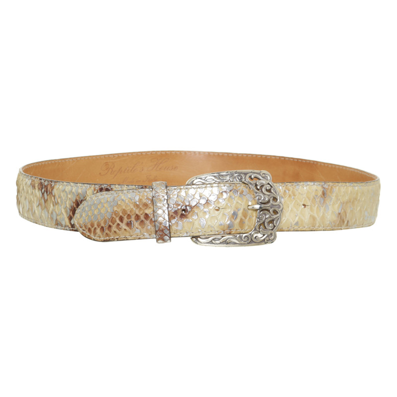 Reptile's House Reptile leather belt