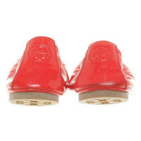 Tory Burch Ballerinas Patent Leather Red