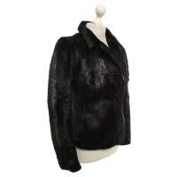 Prada Short jacket with goatskin
