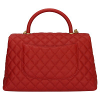 Chanel Coco Leer in Rood