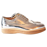 Church's Lace-up shoes Leather in Silvery