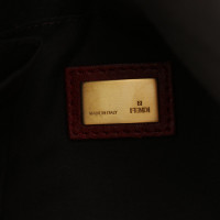 Fendi Shopper Leather in Red