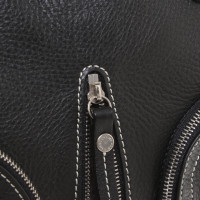 Longchamp Handbag Leather in Black