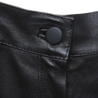 Jitrois Pantaloni di pelle in nero