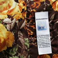 Dolce & Gabbana Brown Cotton Jacket