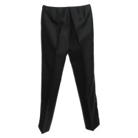 Jil Sander pantaloni da smoking in nero