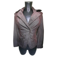 Stefanel Blazer Cotton in Brown