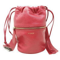 Pinko Handbag Leather in Red
