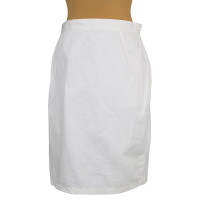 Mugler Skirt Cotton in Cream