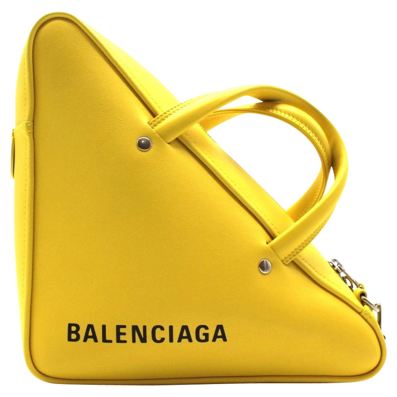 balenciaga yellow triangle bag for Sale,Up To OFF 70%