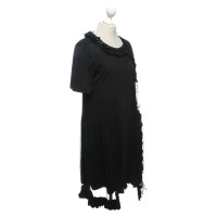 Simone Rocha Kleid aus Baumwolle in Schwarz