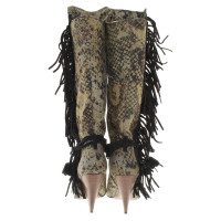 Isabel Marant Boots with python print