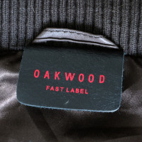 Oakwood Lederen jas met bont