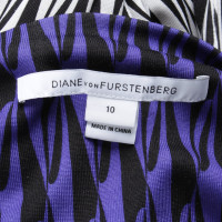 Diane Von Furstenberg Kleid mit Muster