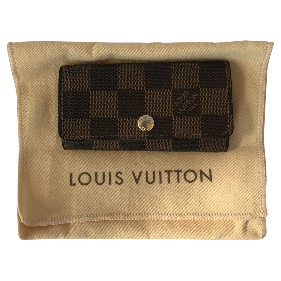 Louis Vuitton key holder from Damier Ebene Canvas