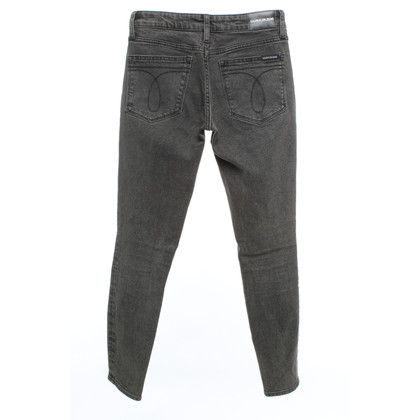 Calvin Klein Jeans Jeans in Cotone in Grigio