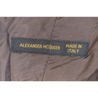 Alexander McQueen Jas/Mantel Wol in Bruin