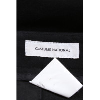 Costume National Hose aus Baumwolle in Schwarz