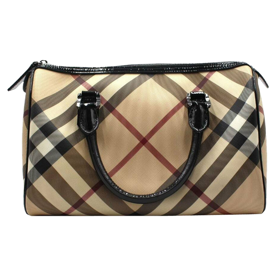 Burberry Shopper Canvas in Beige