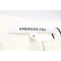 Emerson Fry Jeans in Cotone in Crema