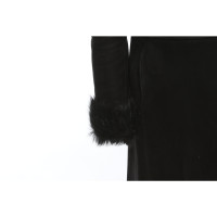 Mabrun Jacke/Mantel aus Leder in Schwarz