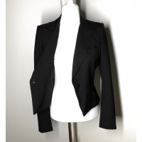 Balenciaga Blazer aus Wolle in Schwarz