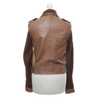 Paul & Joe Jacket/Coat Leather in Brown