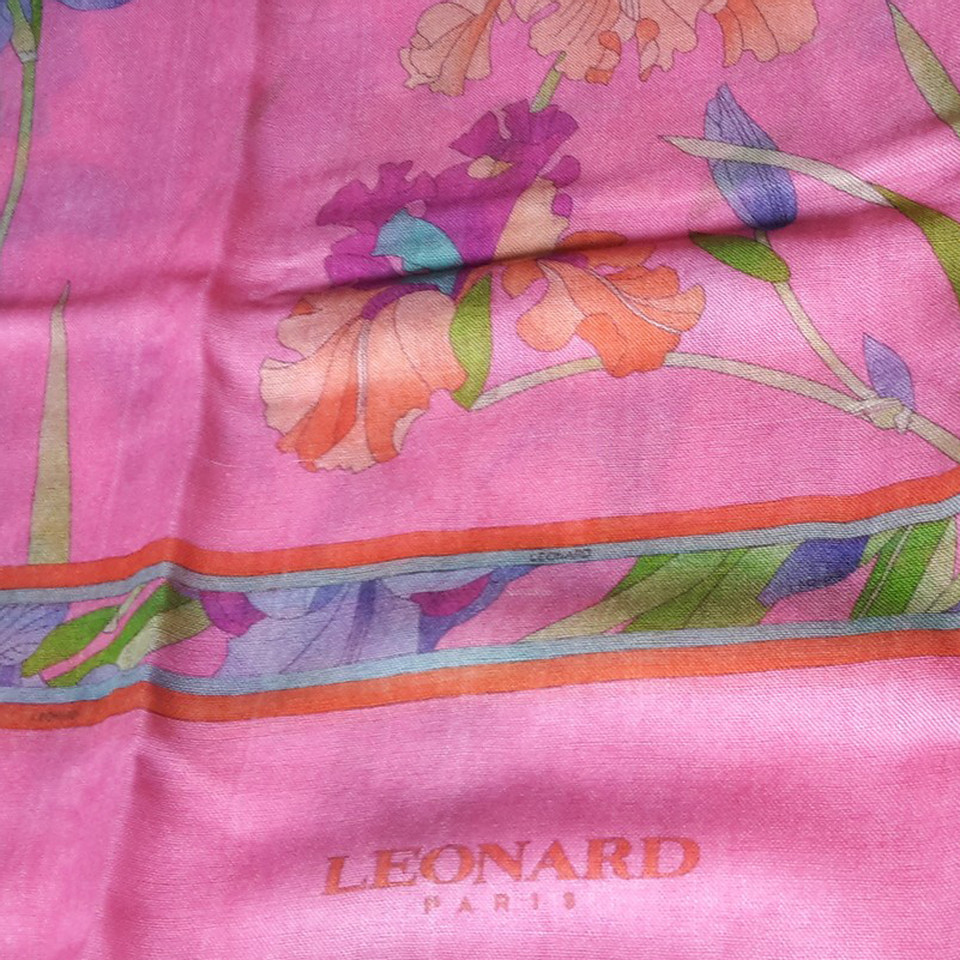 Leonard Scarf/Shawl Cashmere in Pink