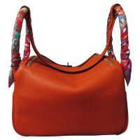 Hermès Lindy 26 Leather in Red