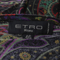 Etro Robe avec motif cachemire
