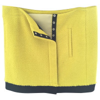 Diane Von Furstenberg Yellow mini skirt