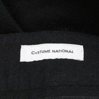 Costume National Rock aus Wolle in Schwarz