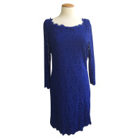 Diane Von Furstenberg Lace dress with silk share