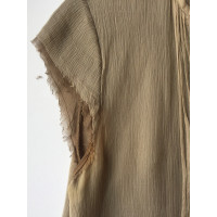 Donna Karan Top Silk in Beige