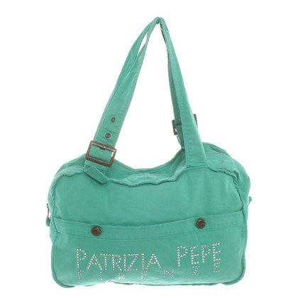 Patrizia Pepe Handbag Cotton in Green