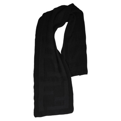 Fendi Scarf/Shawl Wool in Black