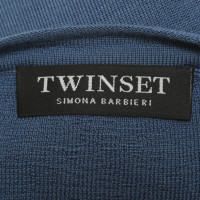 Twin Set Simona Barbieri Tweedelig in blauw / wit