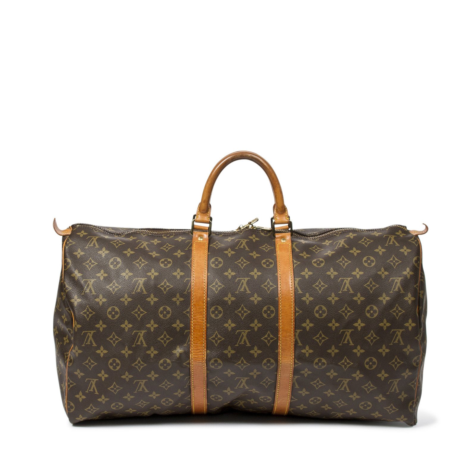 Louis Vuitton Keepall 55 Canvas in Brown - Second Hand Louis Vuitton  Keepall 55 Canvas in Brown buy used for 676€ (5621756)