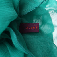 Talbot Runhof Tissu en vert