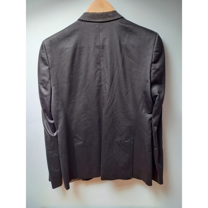 Massimo Dutti Jacket/Coat Cotton in Black