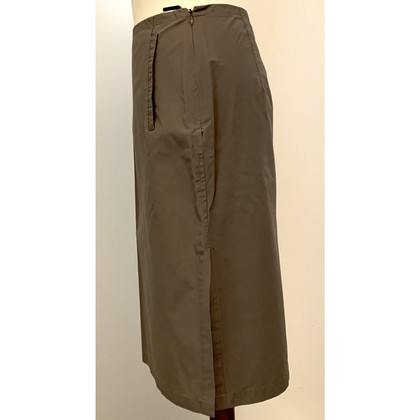 Max Mara Skirt Cotton in Taupe