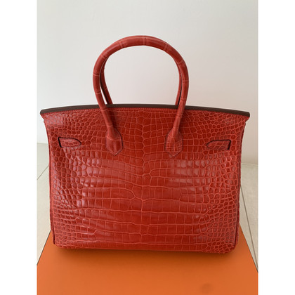 Hermès Birkin Bag 35 in Rood