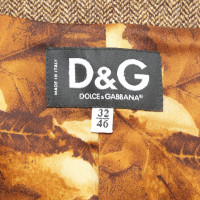 D&G Blazer with herringbone pattern