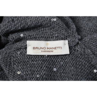 Bruno Manetti Strick in Grau